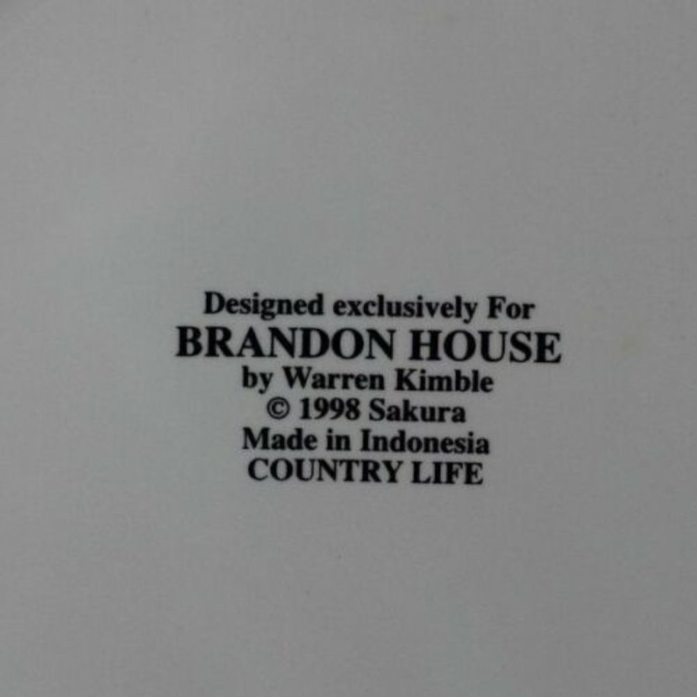 Country Life Warren Kimble 1998 plate Brandon Hous - Picture 3 of 8